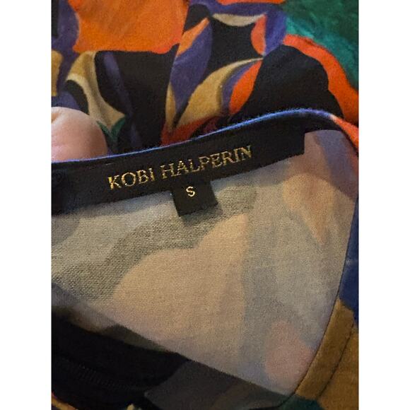 Kobi Halperin Angie Print Poplin Dress Size Small - Picture 7 of 7